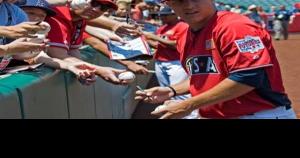 Mike Trout has Message for Millville's Winter Sports Teams