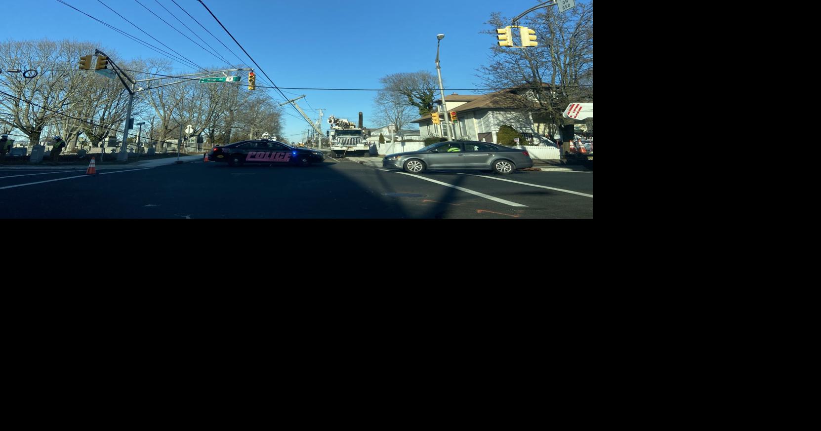 Portion of Washington Avenue in Pleasantville closed Monday for downed utility pole