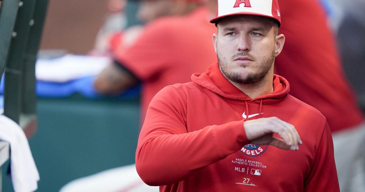 Mike Trout open to moving to corner outfield spot or DH