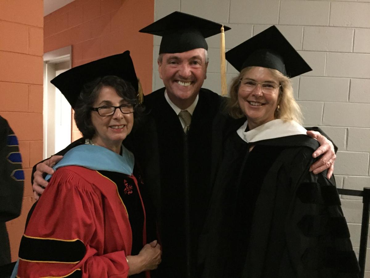 Stockton University 2018 undergraduate graduation at Boardwalk Hall in Atlantic City.
