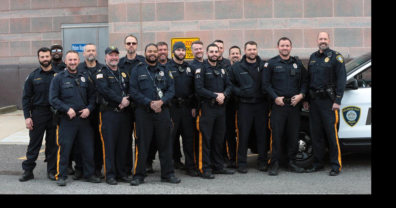 Local police shave beards, donate to cancer fight