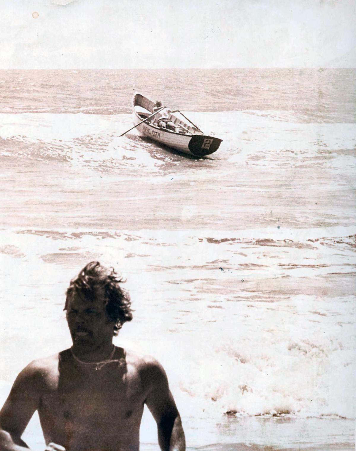 A photo spurs memories for humble trailblazing female beach patrol captain ...