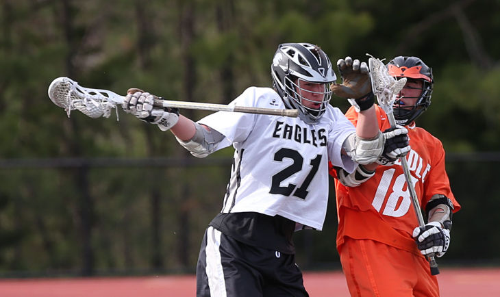 Middle Twp at EHT boys lacrosse
