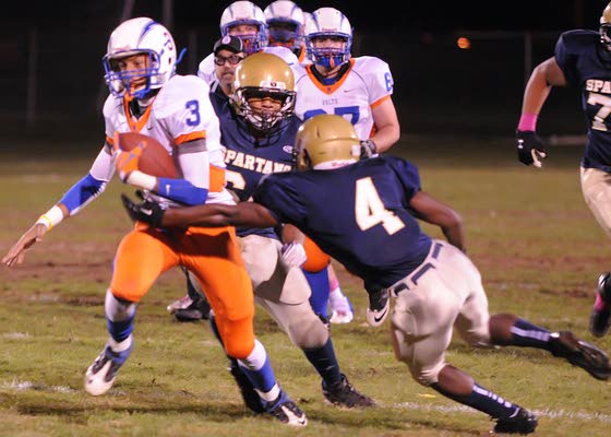 Rob Ennis helps wrap up Millville's 27-20 win over 11th-ranked Holy Spirit