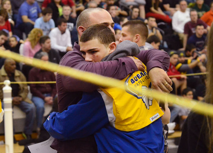 region 8 wrestling finals