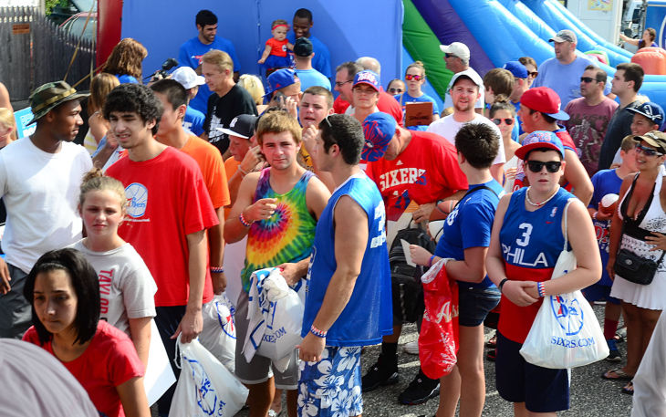 76ers beach bash