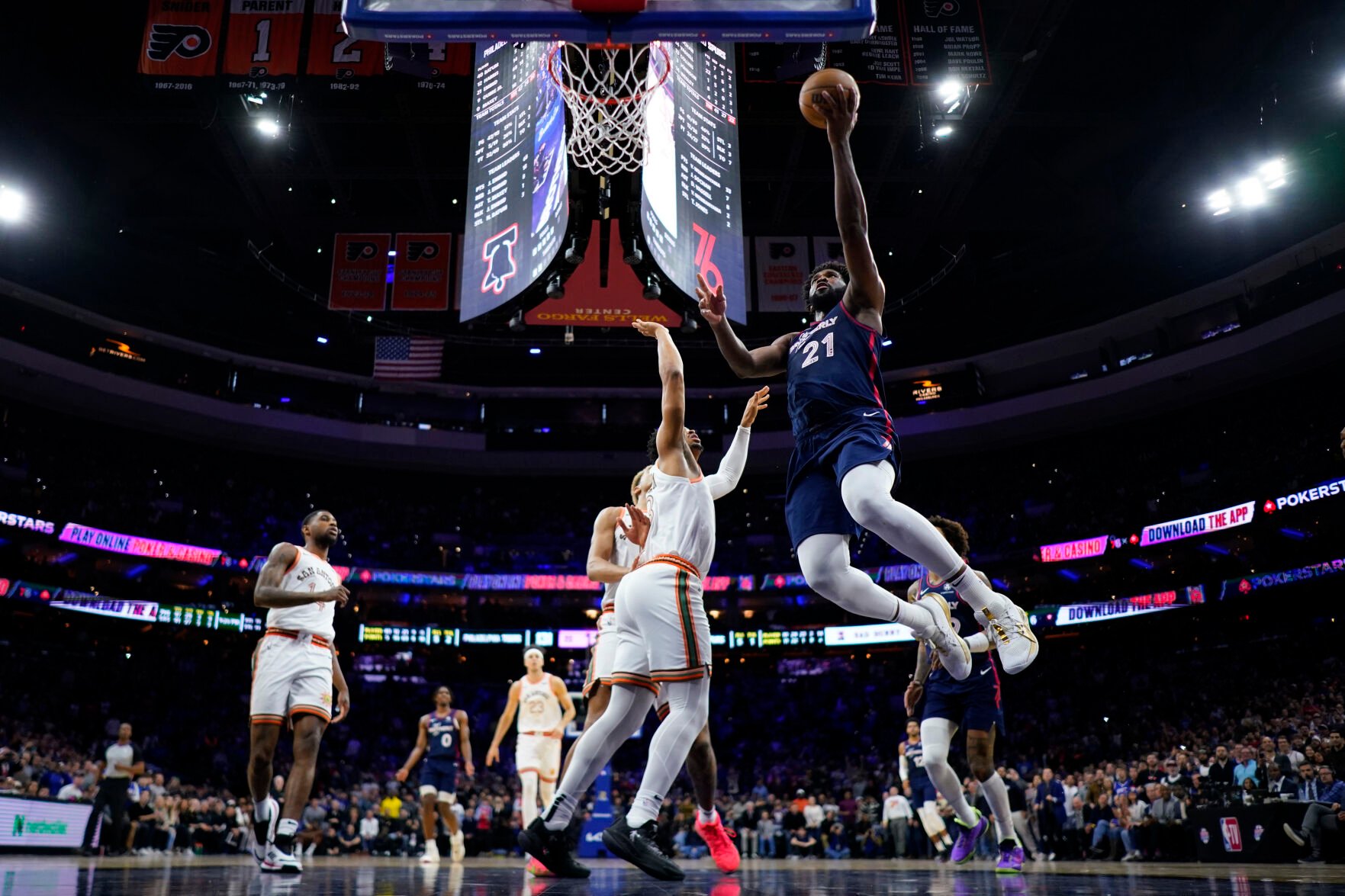 Joel Embiid Scores 70 To Break Wilt’s’ 76ers Record