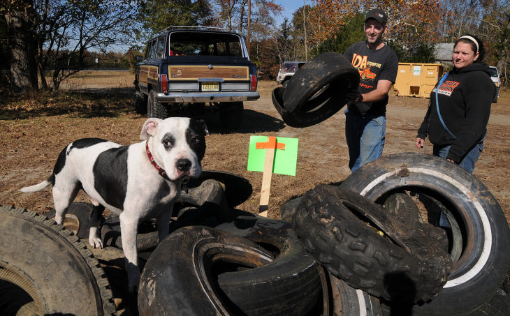 4wheelers aid annual cleanup of debris dumped in