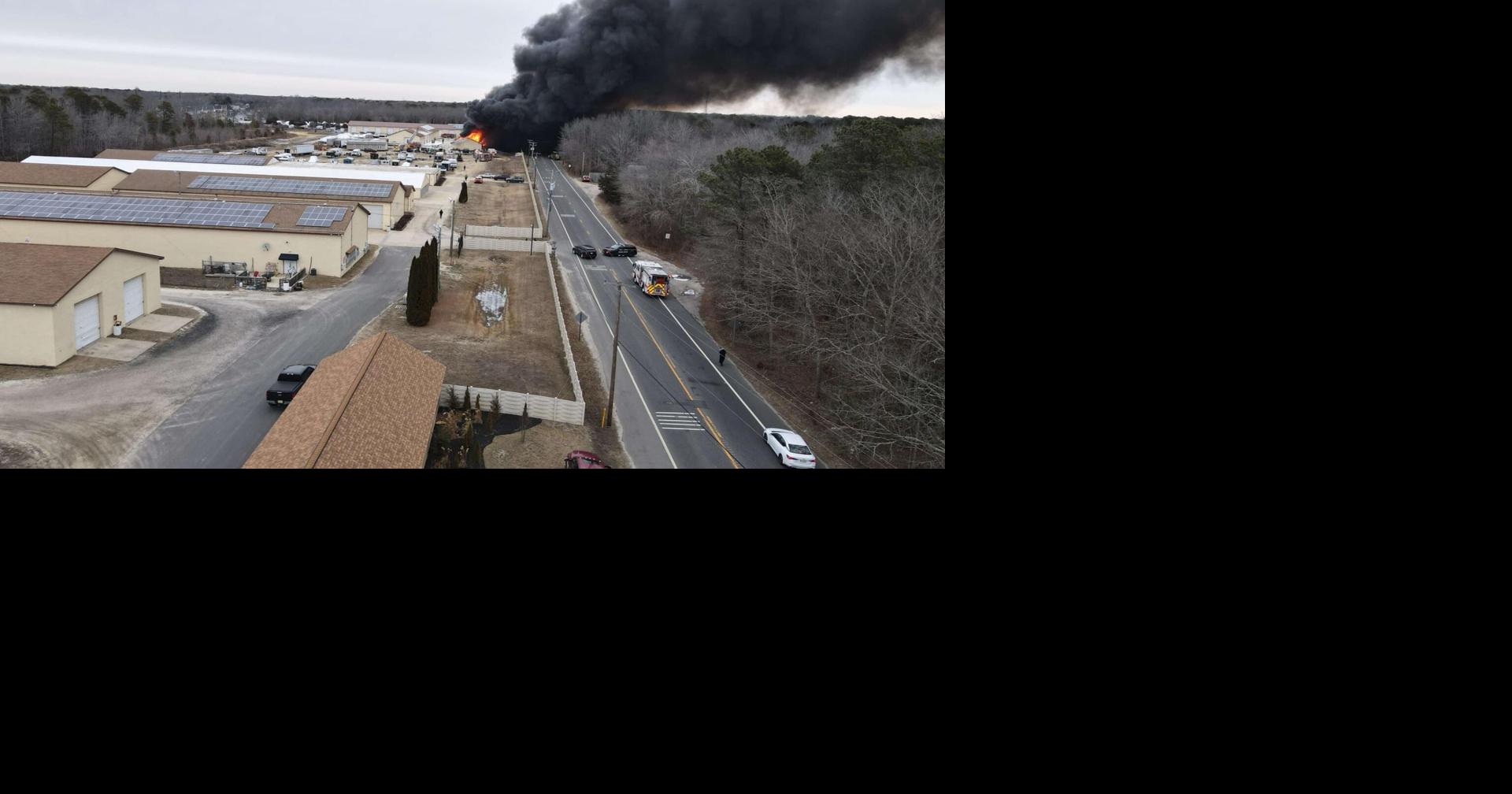 Firefighters battling major fire at storage facility in Cape