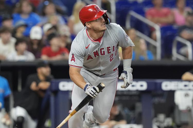Mike Trout hits 4th home run of the season, but Angels lose