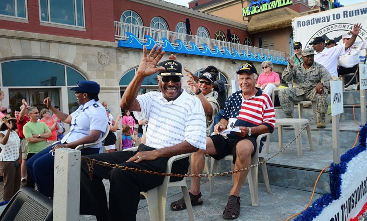 AC Salutes Armed Forces Parade