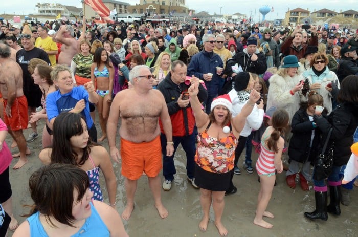 polar bear plunge