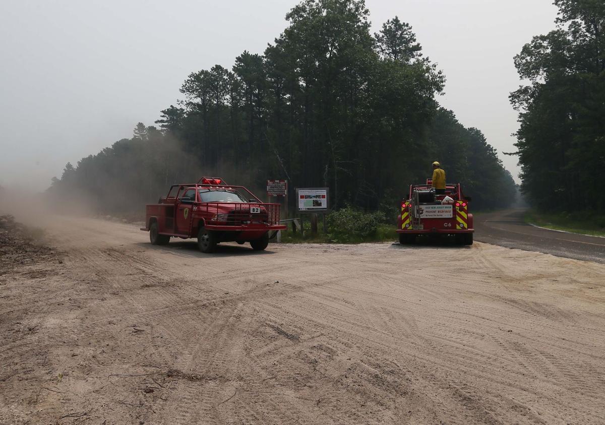 Wharton State Forest fire expected to burn through Saturday News