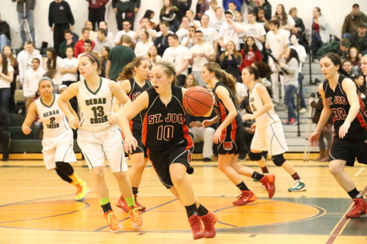 St. Joe at Cedar Creek girls basketball