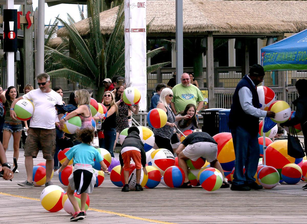 Beach Balls Drop in Atlantic City