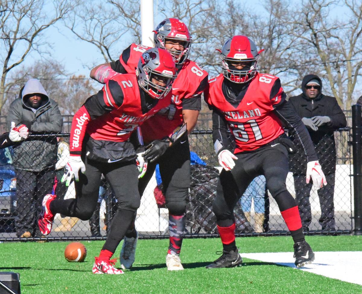 Vineland football caps season with win over rival Millville High