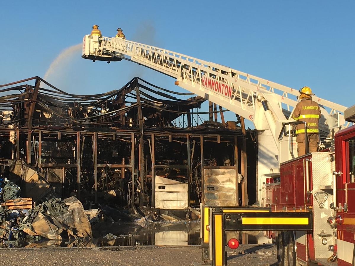 Hammonton fire destroys fruitstorage warehouse Breaking News