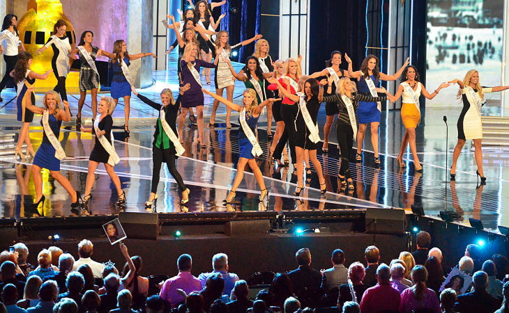 Georgia, Florida win on final night of Miss America preliminaries