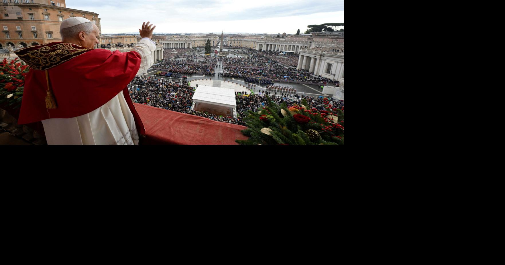 Pope Leo XIV urges the faithful on Christmas to shed indifference in the face of suffering
