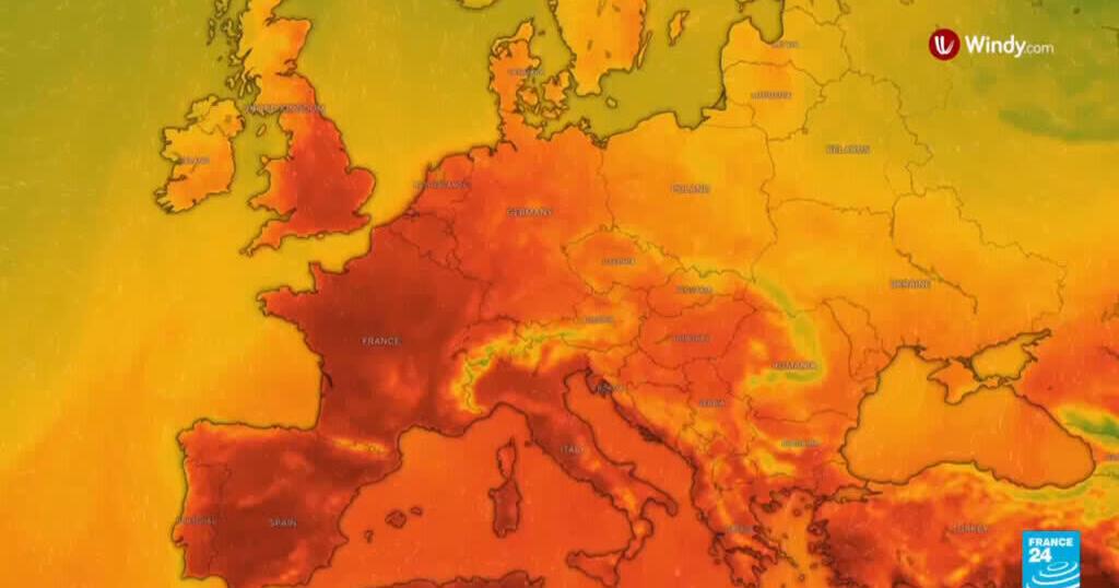 Europe's Fifth Summer Heatwave Roasts France, Sparks Wildfire