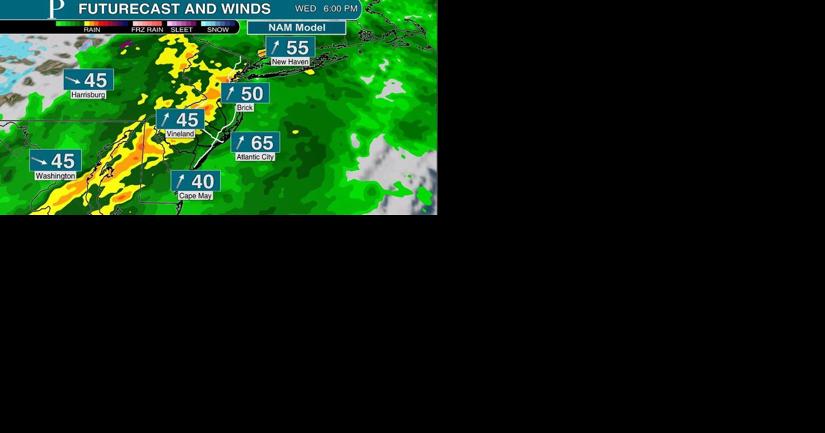 Warm, foggy, stormy and windy, South Jersey will have it all - Vimarsana News