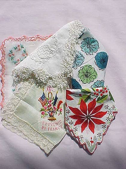 Vintage Paper HandkerchiefsNapkins 20 pieces Made In England Paper Hankies in Original Box