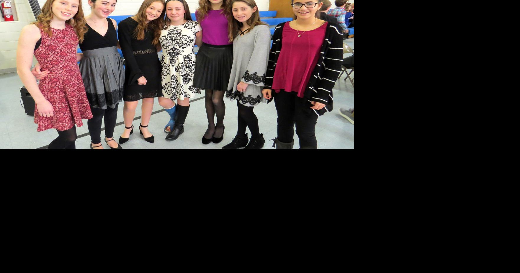 Tighe Middle School has a red carpet day