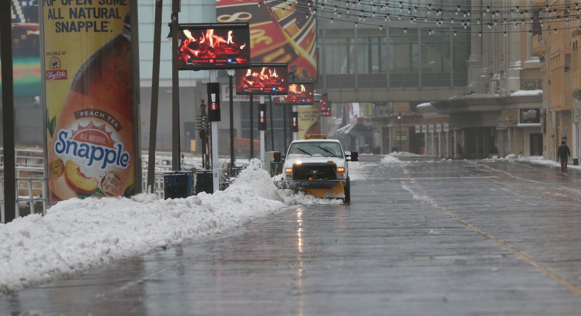 Snow storm coverage