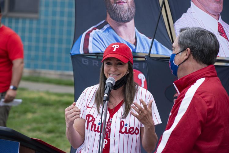 New Jersey high school teacher is also a Phillies ballgirl - CBS  Philadelphia