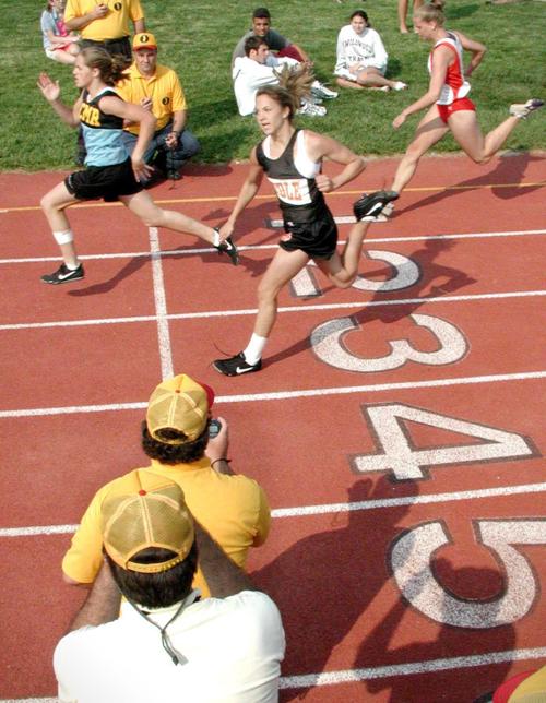 Angie Tecco, track and field and soccer, 2003