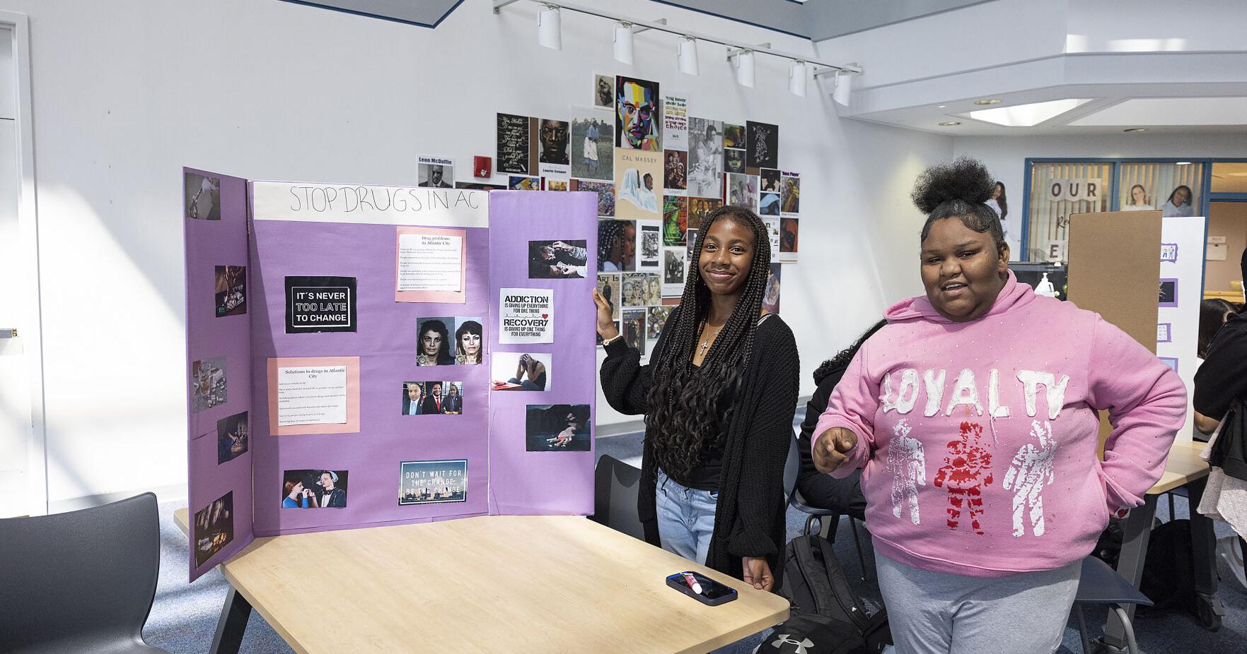 Atlantic City students present citizenship projects - Vimarsana News