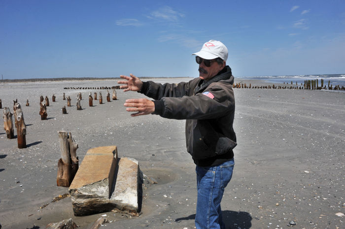 LIFESAVING STATION UNEARTHED