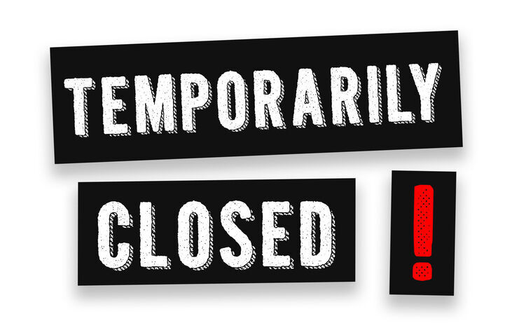 Temporary Closure