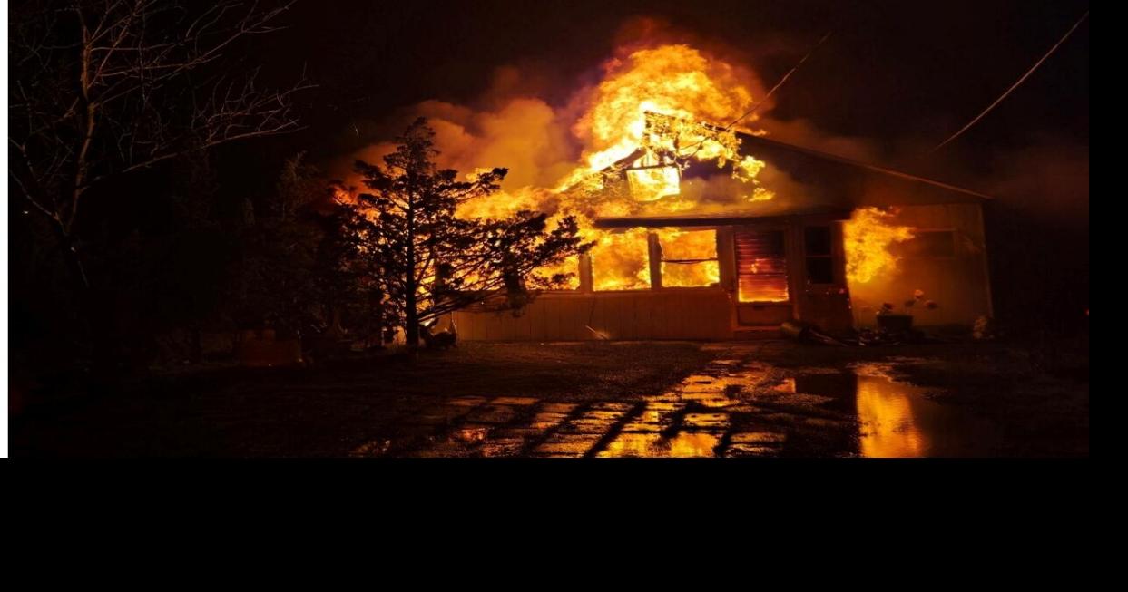 Early morning fire destroys Pleasantville home