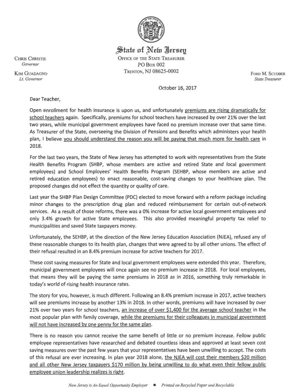 teacher retirement letter to school board