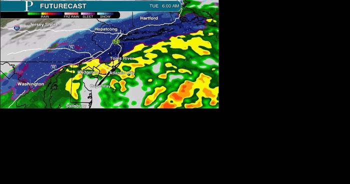 How much snow and rain will NJ have on Tuesday? - Vimarsana News