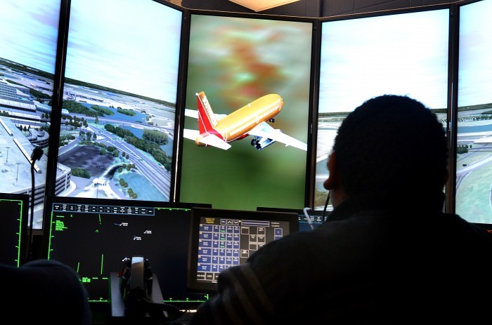 air traffic control simulation