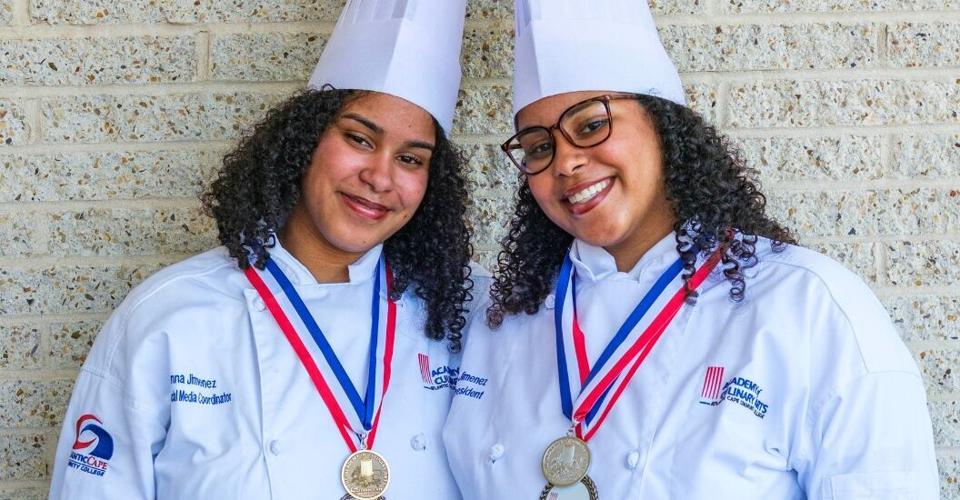 Twin Sisters, Amy and Danna Jimenez, Overcome Personal Adversities to Graduate from Academy of Culinary Arts