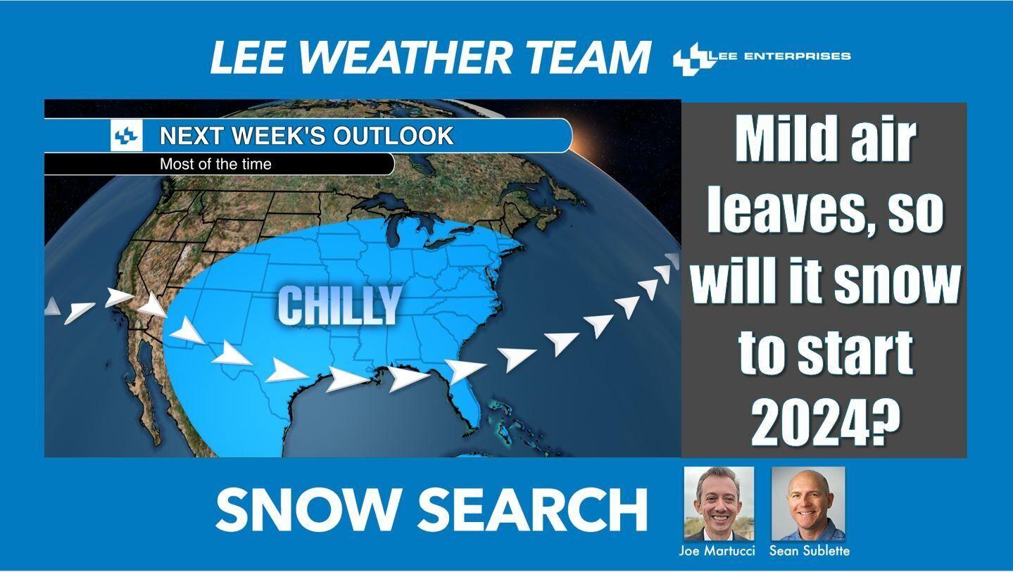 Chilly winter air returns for 2024, will it snow? Snow Search for