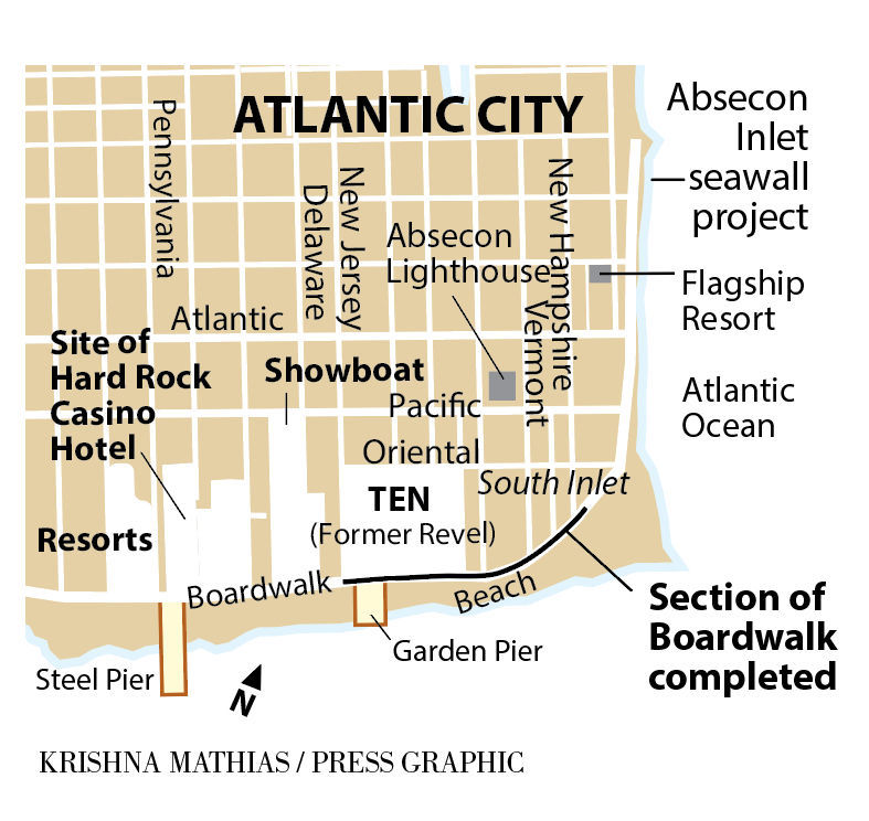 Reopened Atlantic City Boardwalk section to bring life to the Inlet | News | pressofatlanticcity.com