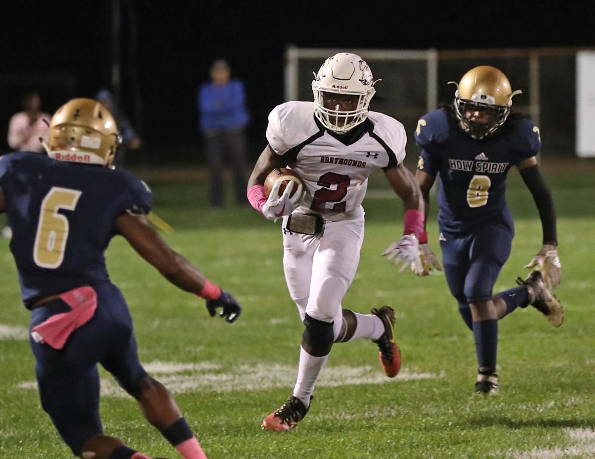 Pleasantville at Holy Spirit football