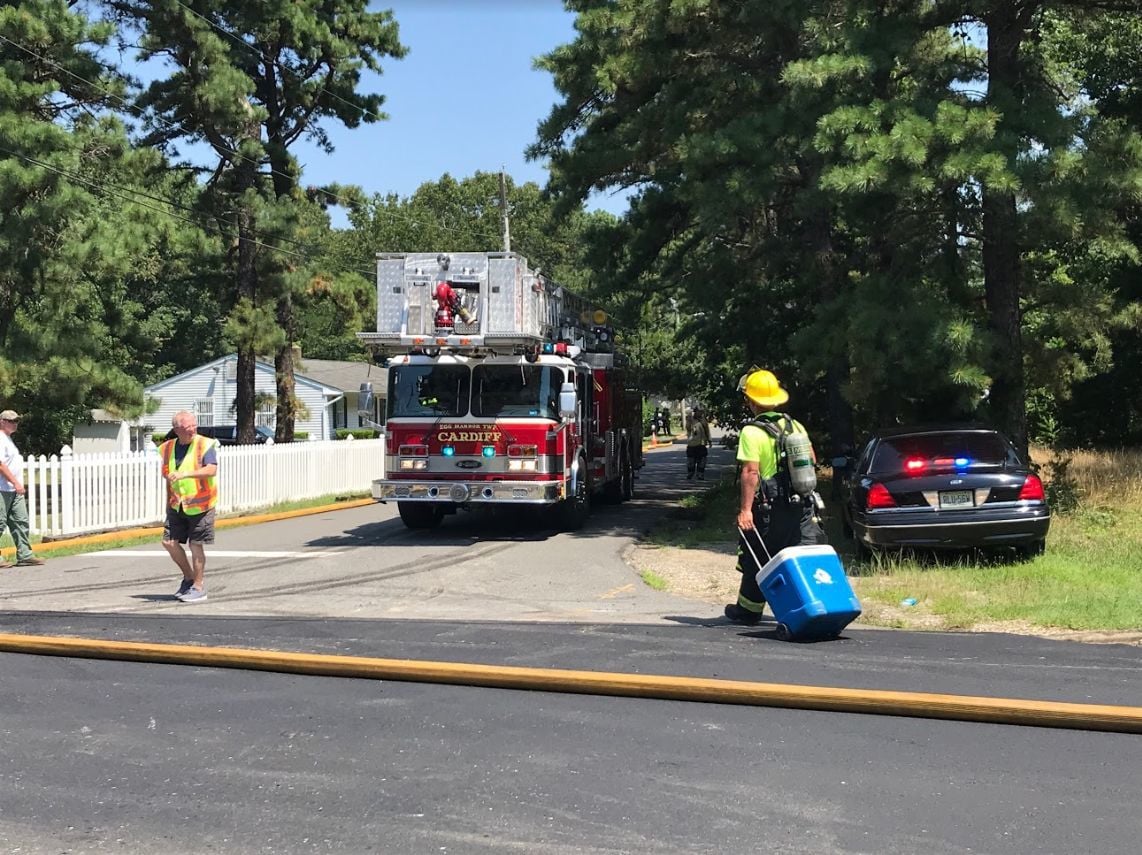 Fire destroys Egg Harbor Township home