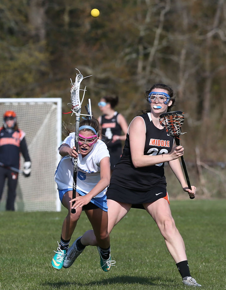 Middle Twp at Lower Cape May girls lacrosse