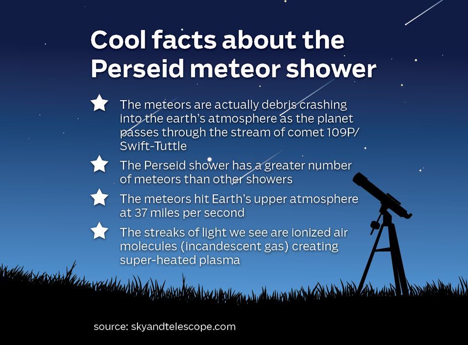 How to see the Perseid meteor shower this week Living