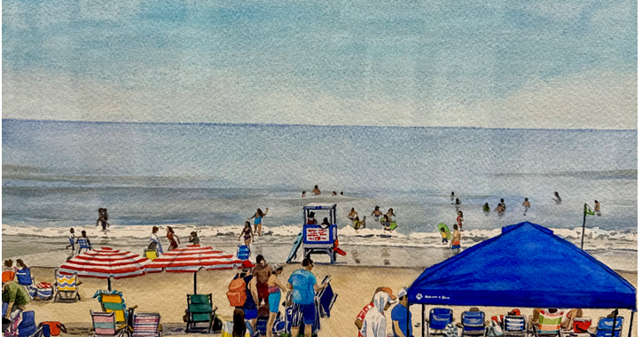 Ocean City Fine Arts League Crowns Summer Art Exhibition Winners