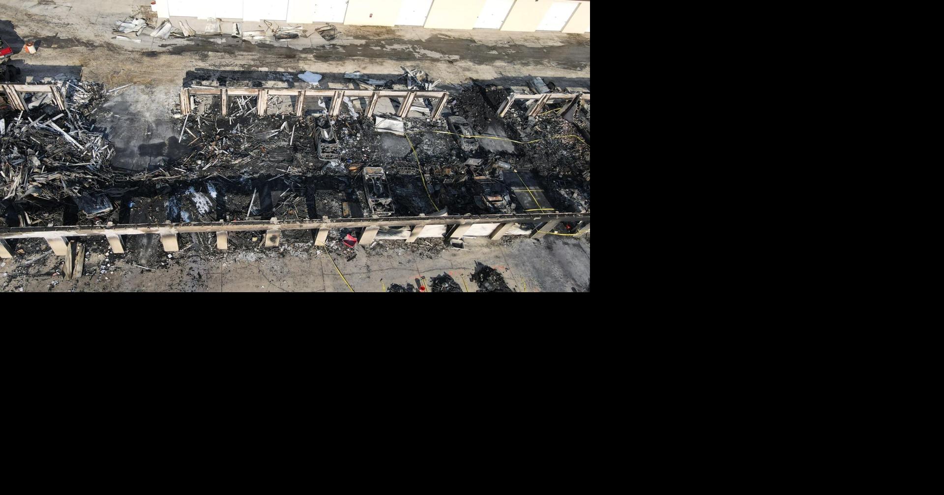 Man started Middle storage fire with box, police say