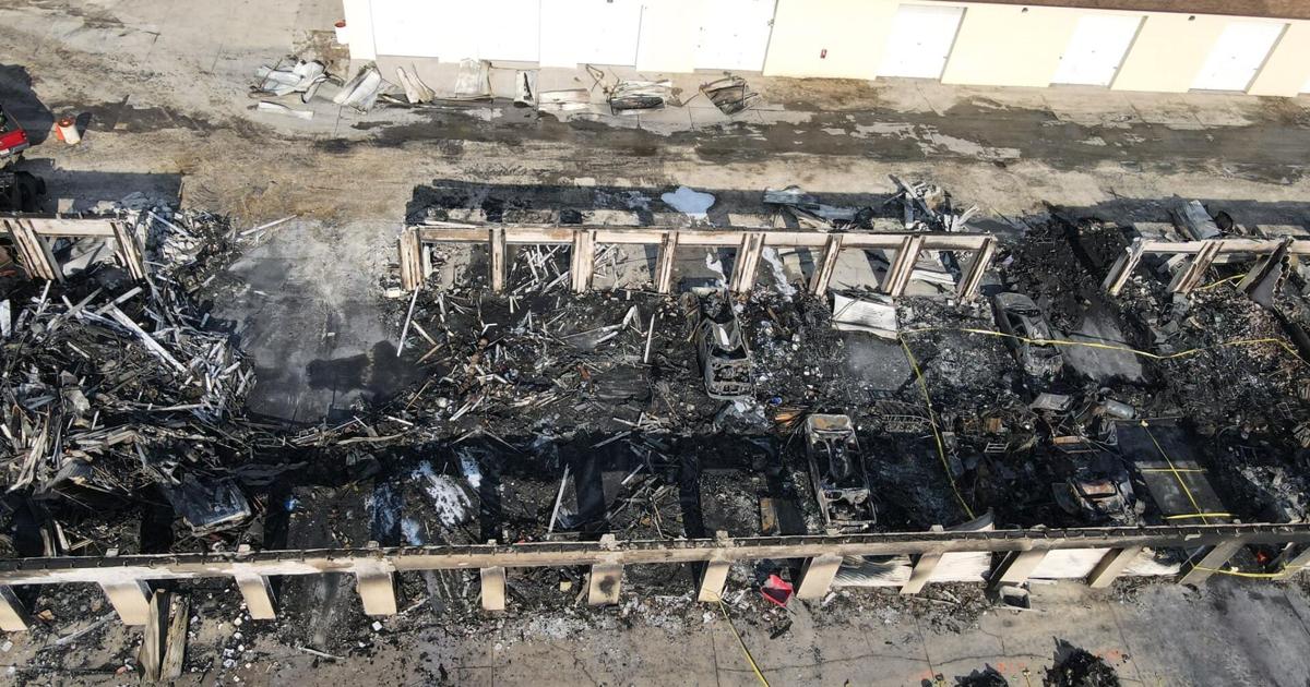 Box Store Fire Man started Middle storage fire with box, police say