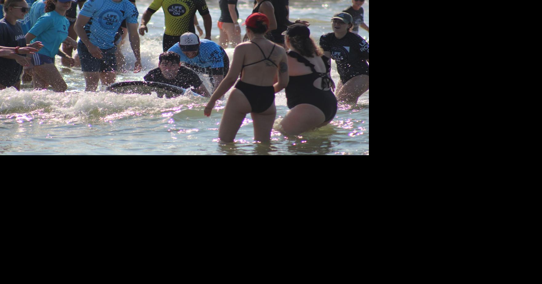 Surfing event for people with disabilities this weekend in Wildwood news image