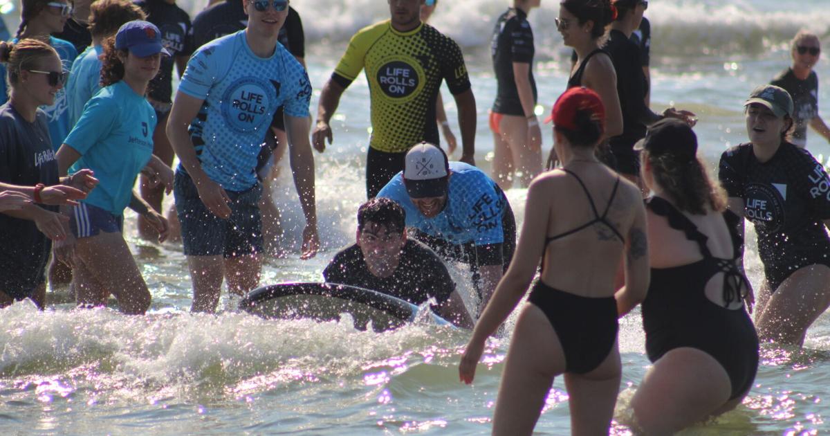 Surfing event for people with disabilities this weekend in Wildwood news image