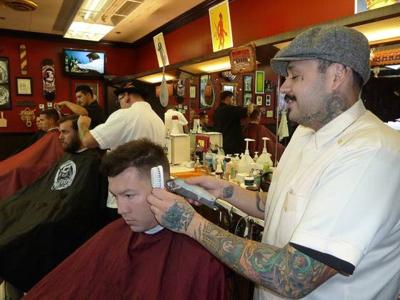 Las Vegas' rockabilly barber revives old-school pompadour ...